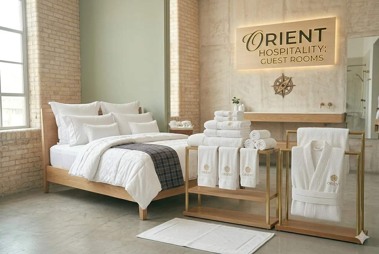 Hotel towels and bedsheet stitching UAE