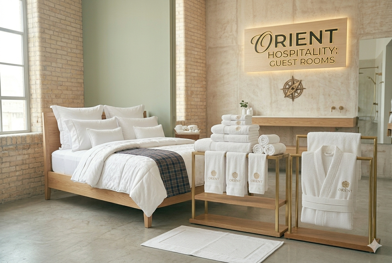 Hotel towels and bedsheet stitching UAE