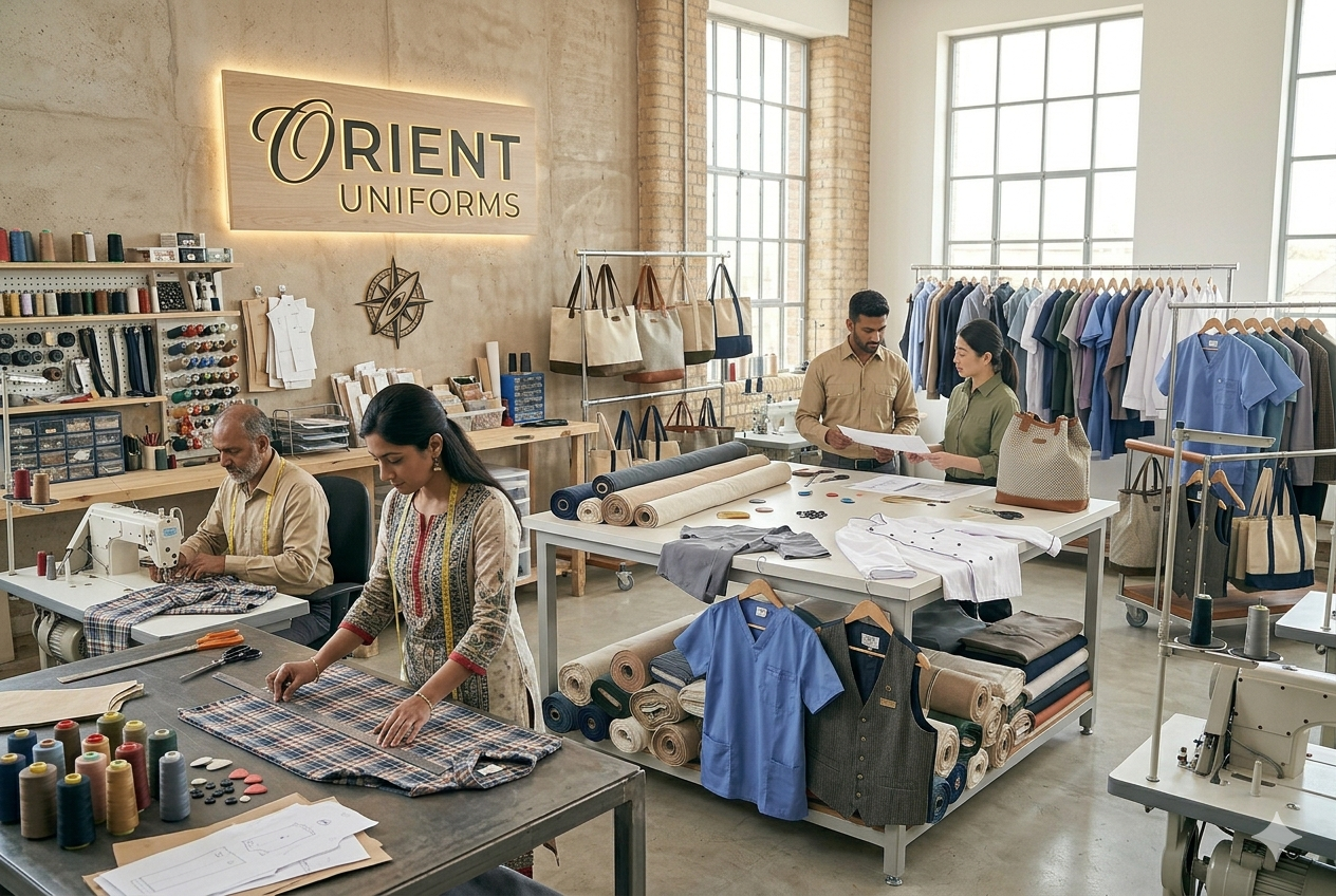 Custom uniform design and stitching Dubai