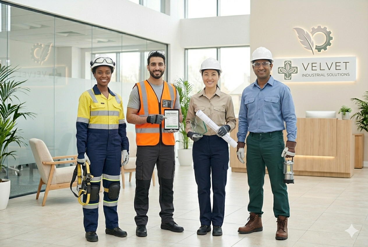 Safety workwear uniform stitching UAE