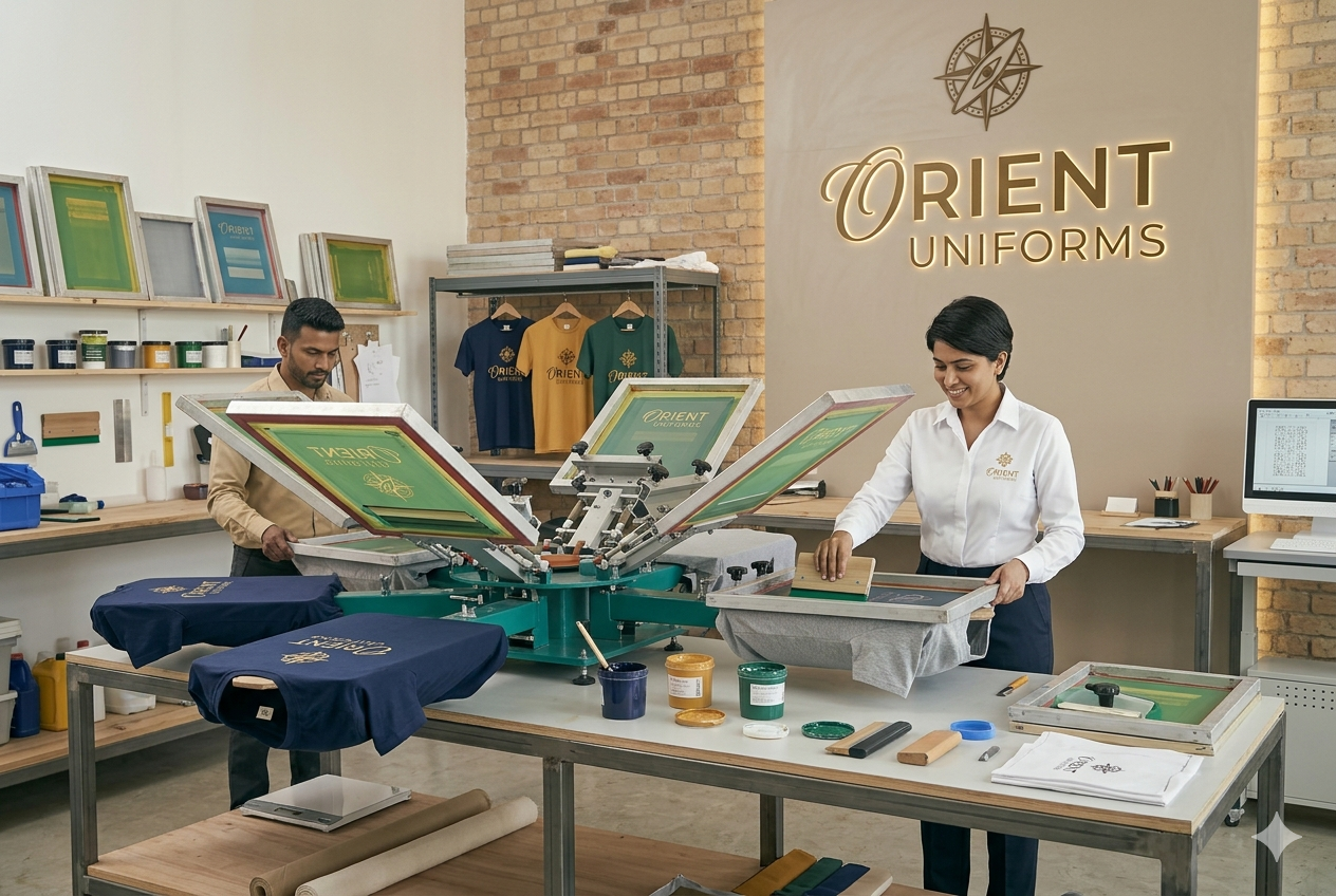 Screen and digital printing